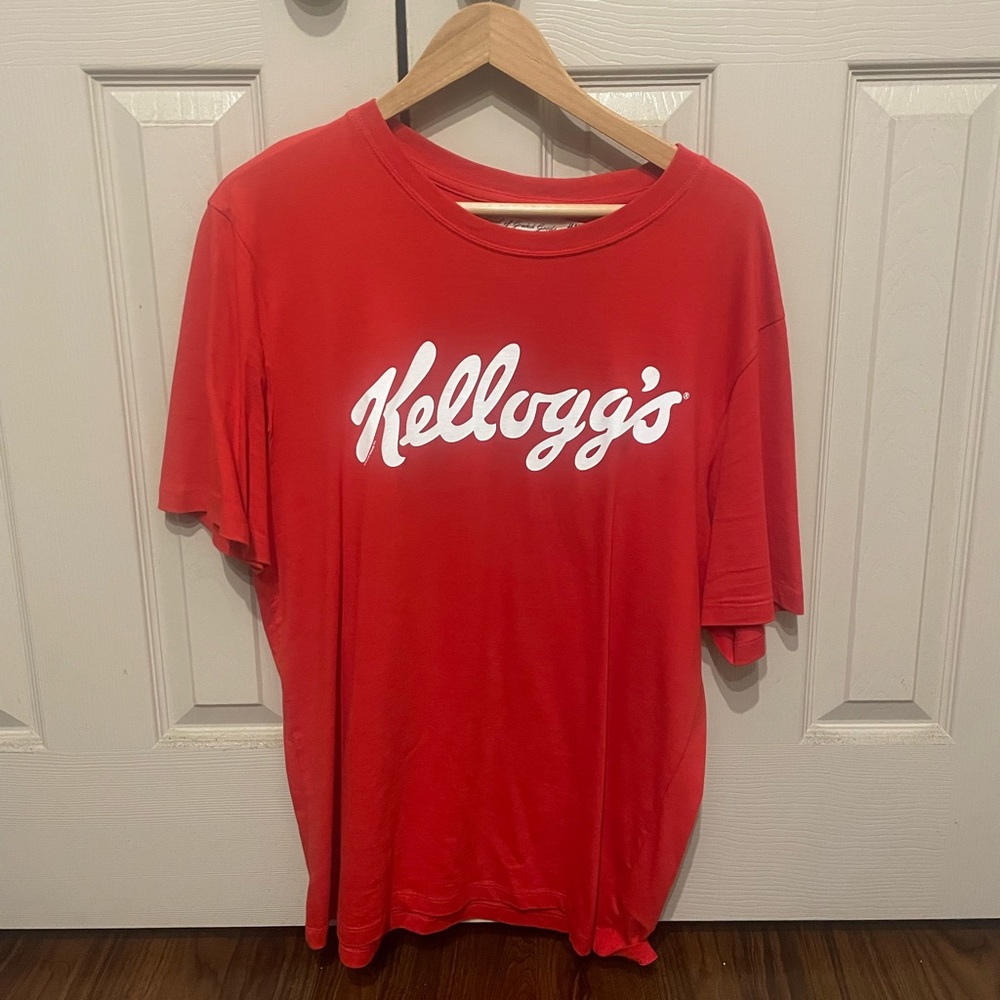 Men H&M medium Kelloggs shirt